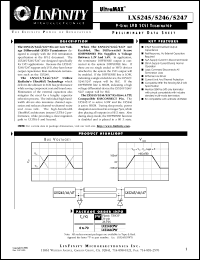 LX5245CPW datasheet: SCSI - Low Voltage Differential (LVD) LX5245CPW