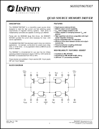 SG55327F datasheet: Memory Driver - Quad Source SG55327F