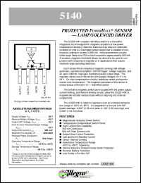 UGQ5140K datasheet: Solenoid driver UGQ5140K