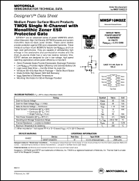 MMSF10N02ZR2 datasheet: TMOS single N-channel MMSF10N02ZR2