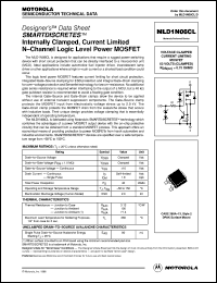 MLD1N06CL datasheet: Voltage clamped current limiting mosfet MLD1N06CL