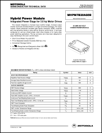 MHPM7B30A60B datasheet: Hybrid power module MHPM7B30A60B