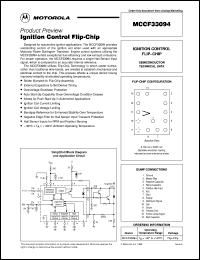 MCCF33094 datasheet: Ignition control flip-chip MCCF33094