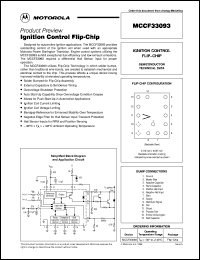 MCCF33093 datasheet: Ignition control flip-chip MCCF33093