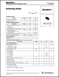 BAL99LT1 datasheet: Switching diode BAL99LT1