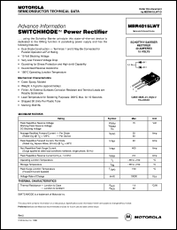 MBR4015LWT datasheet: Power rectifier MBR4015LWT