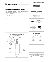 TCF6000D datasheet: Peripheral clamping array TCF6000D
