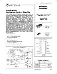 SG3525ADW datasheet: Pulse width modulator control circuit SG3525ADW