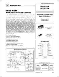 SG3527AN datasheet: Pulse width modulator control circuit SG3527AN