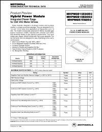 PHPM6B15E60D3 datasheet: Hybrid power module PHPM6B15E60D3