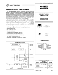 MC34262D datasheet: Power factor controller MC34262D