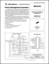 MC33128D datasheet: Power management controller MC33128D