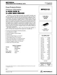 MPIC2131P datasheet: 3-low side driver MPIC2131P