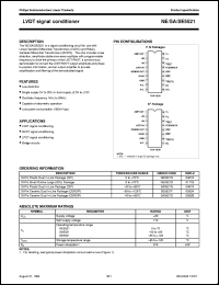 NE5521D datasheet: LVDT signal conditioner NE5521D