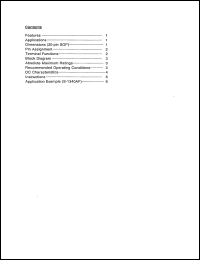 S-13L40AF datasheet: CMOS 4-bit 1-chip mocrocomputer S-13L40AF