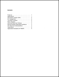 S-14L60BF datasheet: CMOS 4-bit 1-chip microcomputer S-14L60BF