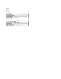 S-7040DQP datasheet: Paging decoder IC (POCSAG) S-7040DQP