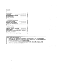 S-70L41B datasheet: Paging decoder S-70L41B