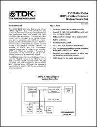 73D2248 datasheet: Modem device set 73D2248