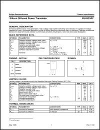 BU4523AF datasheet: Silicon Diffused Power Transistor BU4523AF