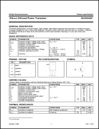 BU4525AF datasheet: Silicon Diffused Power Transistor BU4525AF