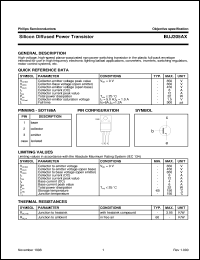 BUJ205AX datasheet: Silicon Diffused Power Transistor BUJ205AX