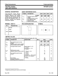 BY329X-1000 datasheet: Rectifier Diodes fast, soft-recovery BY329X-1000