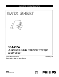 BZA462A datasheet: Quadruple ESD transient voltage suppressor BZA462A
