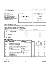 BYQ28EX-100 datasheet: Rectifier diodes ultrafast, rugged BYQ28EX-100