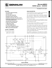 GA3202 datasheet: DynamEQ II WDRC system, (4.83 x 2.67 x 1.27mm) GA3202