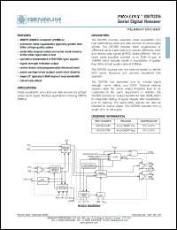 GS7025-CTM datasheet: PRO-LINX serial digital receiver GS7025-CTM