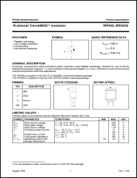 IRF630S datasheet: N-channel TrenchMOS  transistor IRF630S