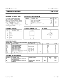 PHD12N10E datasheet: PowerMOS transistor PHD12N10E