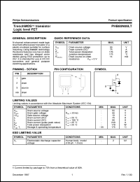 PHB80N06LT datasheet: TrenchMOS  transistor Logic level FET PHB80N06LT