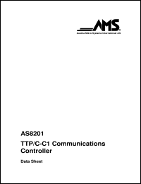 AS8201 datasheet: TTP/C-C1 communication controller AS8201