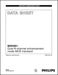 BSH301 datasheet: Dual N-channel enhancement mode MOS transistor BSH301