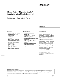 RGR2622-ST datasheet: Fiber optic 