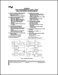 A82596CA datasheet: High-performance 32-bit local area network coprocessor A82596CA