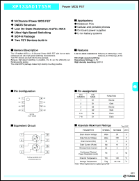 XP133A0175SR datasheet: 30V N channel power MOSFET XP133A0175SR