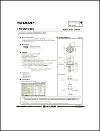 LT050PS datasheet: Compact laser diode for DVD LT050PS