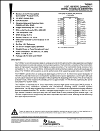 THS5641EVM datasheet:  8-BIT, 100MSPS, COMMSDAC, DIFF. SCALABLE CURRENT OUTPUTS BETWEEN 2MA TO 20MA, 3V & 5V DIGITAL I/F THS5641EVM