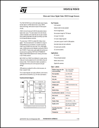 STV-5410/5500-E01 datasheet: Sensor only evaluation kit for VV6410C036 & VV6500-C048 STV-5410/5500-E01