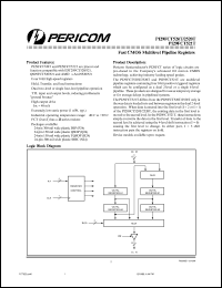 PI29FCT520T datasheet: Fast CMOS multilevel pipeline register PI29FCT520T