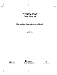 TLC320AD56CPT datasheet:  SINGLE CHANNEL CODEC WITH 85-87 DB DYNAMIC RANGE TLC320AD56CPT