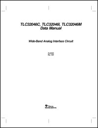 TLC32046CFNR datasheet:  SINGLE CHANNEL CODEC TLC32046CFNR