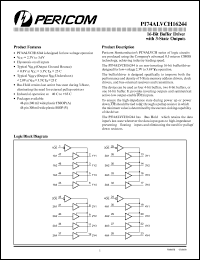 PI74ALVCH16244V datasheet: 16-bit buffer driver with 3-state outputs PI74ALVCH16244V