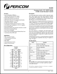 PS395CWG datasheet: Precision 8-Ch, 17V, SPST switch w/8-bit serial decoded control PS395CWG