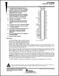 SN75LVDS86ADGG datasheet:  FLATLINK(TM) RECEIVER SN75LVDS86ADGG