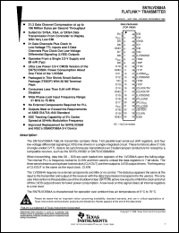 SN75LVDS84ADGG datasheet:  FLATLINK(TM) TRANSMITTER SN75LVDS84ADGG
