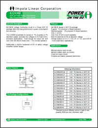 ILC5062M-31 datasheet: 3.1V Power supply reset monitor with complementaty CMOS output ILC5062M-31